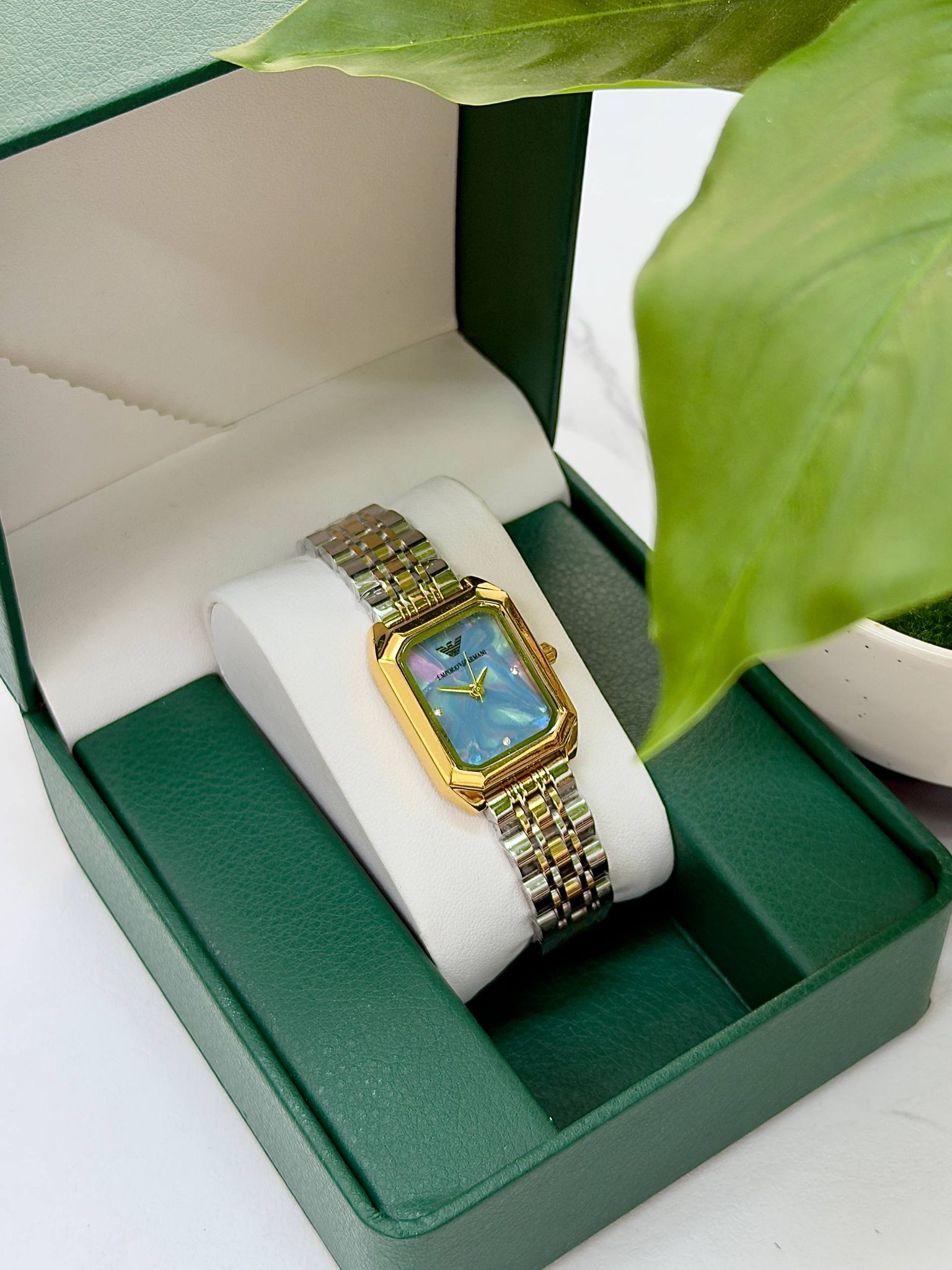 ساعة أرماني الستاتي  ( اصلية )